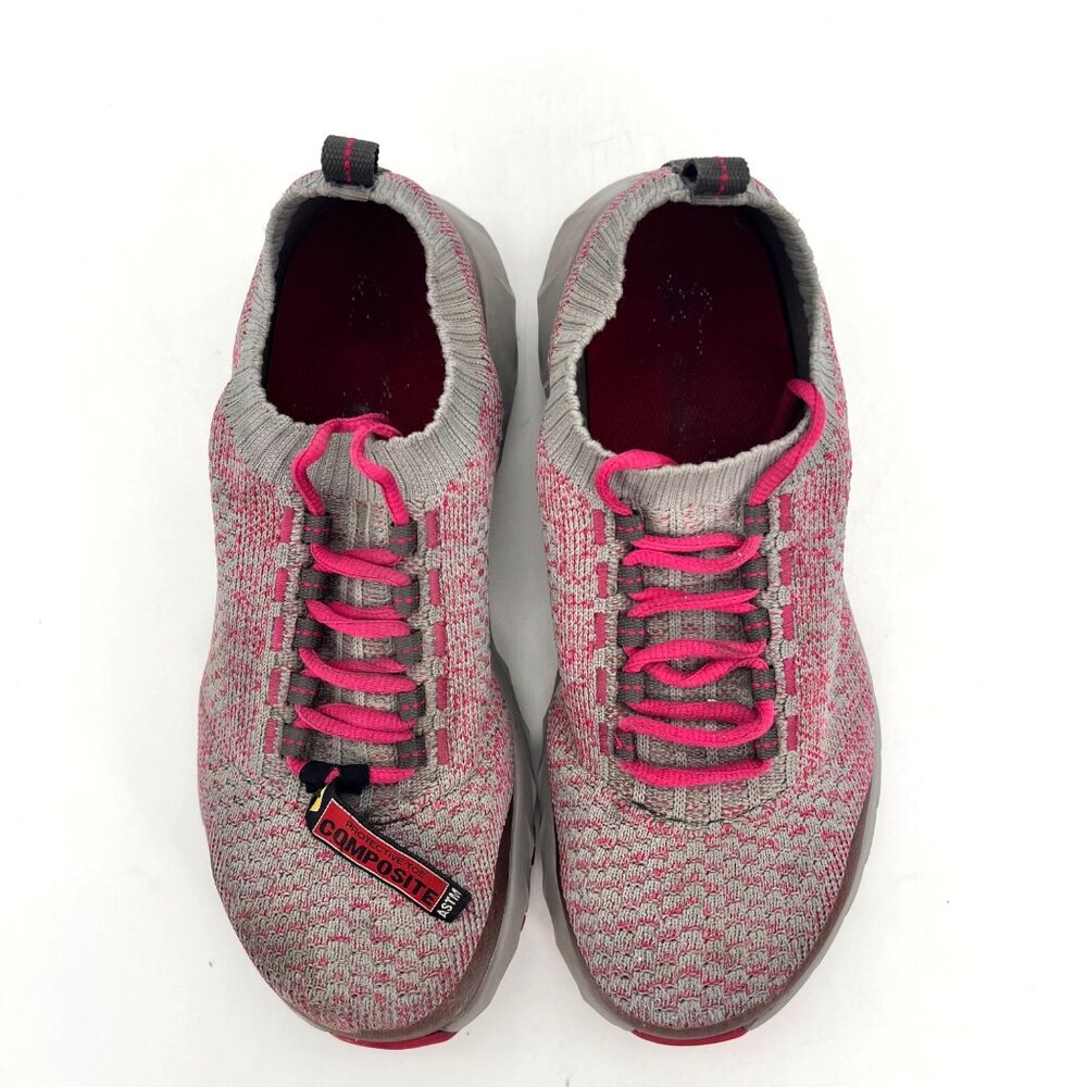Rocky Composite Toe Slip Oil Resistant Work Shoes Womens Size 7.5M Gray Pink - Picture 2 of 16